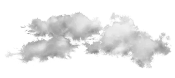 smoke cloud on a white background