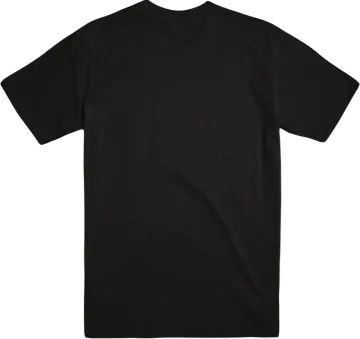 a black t - shirt on a white background