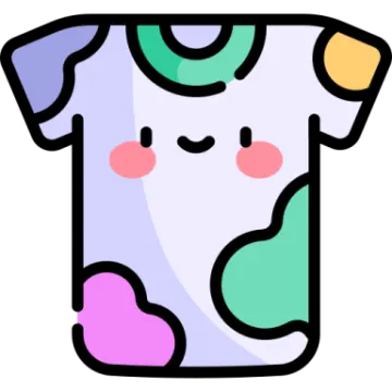 a t - shirt with hearts on it