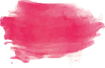 a pink watercolor map of the united