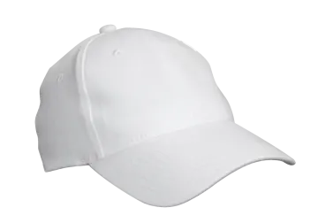 an image of a white baseball cap