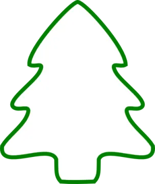 a green christmas tree