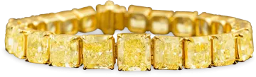 a yellow diamond ring