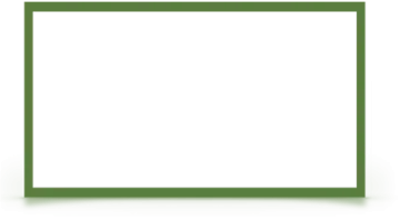a green frame on a white background