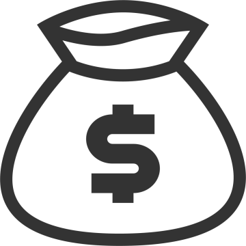 a money bag icon