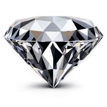 a diamond on a white background