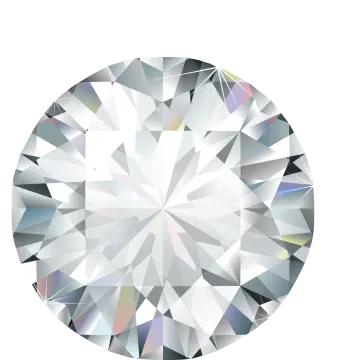 a diamond on a white background