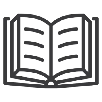 an open book icon
