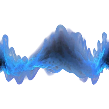 blue smoke on a white background