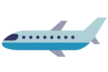 an airplane icon