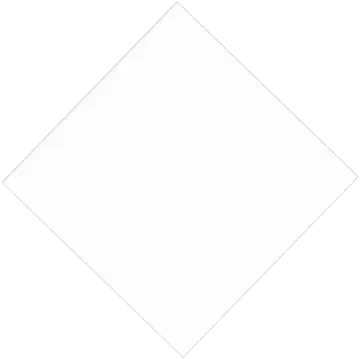 a white square with a diamond shape