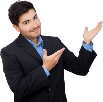 a man wearing a suit