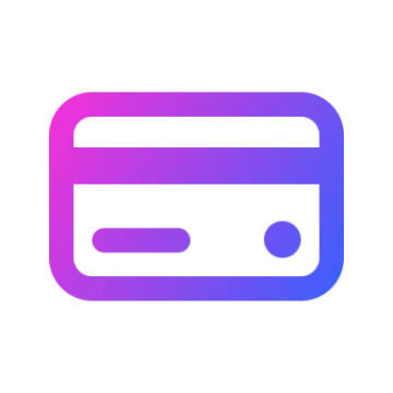 an icon of a credit card