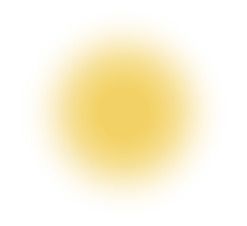 a yellow circle on a white background