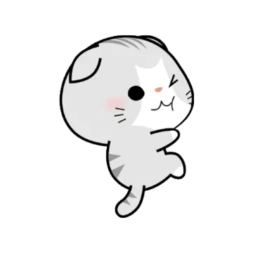 a drawing of a cat with its eyes closed