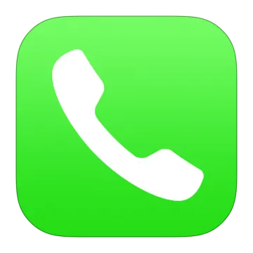 a green phone icon