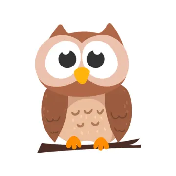 an owl sitting on top of a tree branch