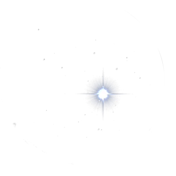 an image of a star in the sky
