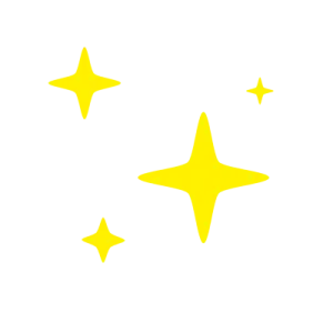 three yellow stars on a white background