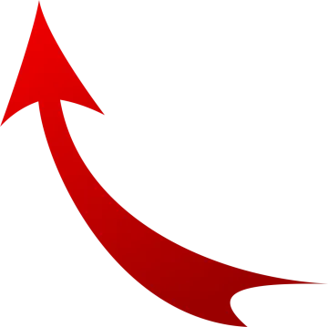 a red arrow pointing upward to the right