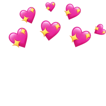 a bunch of pink hearts floating in the air