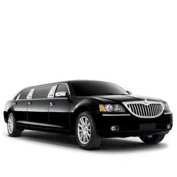 a black car on a white background