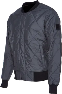 the bomber jacket in grey