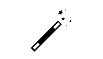 a black and white image of a pencil