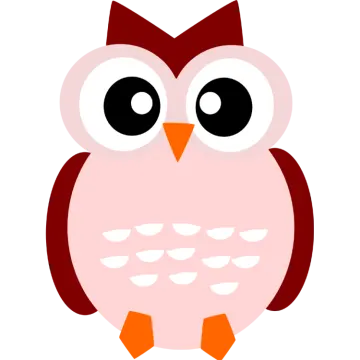 an owl with big eyes