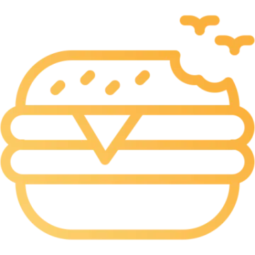 an icon of a hamburger