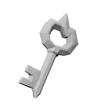 an image of a key on a white background