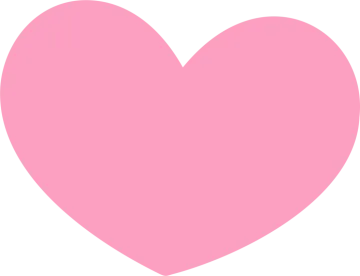 a pink heart