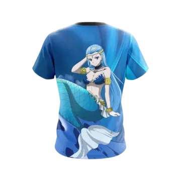 a woman's t - shirt with an image of a mermaid on it