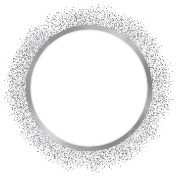 a circle made out of small dots