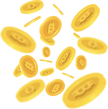 a pile of gold coins