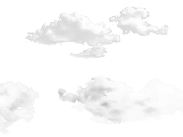 white clouds on a white background
