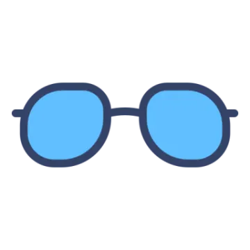 a pair of glasses