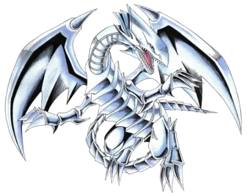 a drawing of a white and black dragon