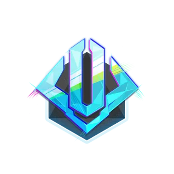 the logo design for a company that uses geometric shapes