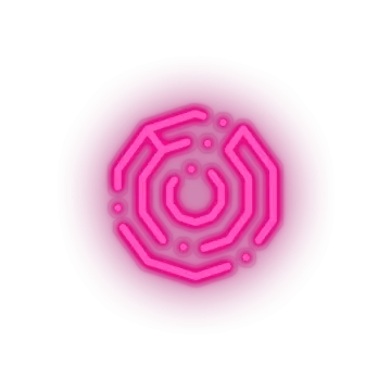 an image of a pink circle on a white background