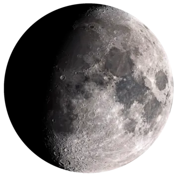 an image of the moon with a white background