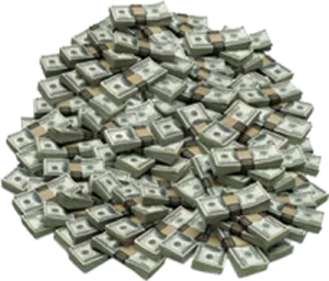 a pile of money