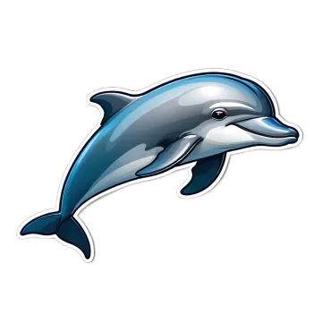 a dolphin jumping out of the water