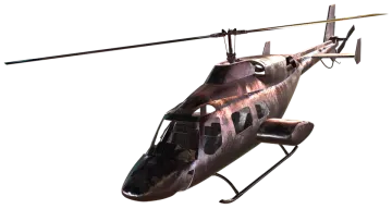 a helicopter flying in the air