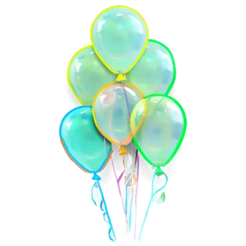 a bunch of balloons