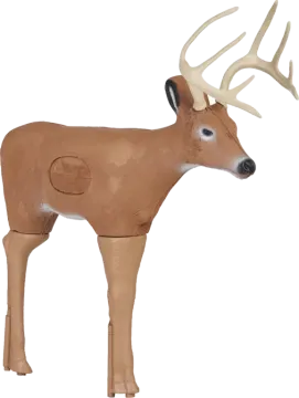 a brown deer with ants on it's head