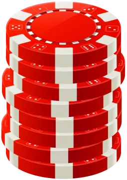 a stack of poker chips