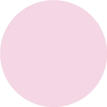 a pink circle on a white background