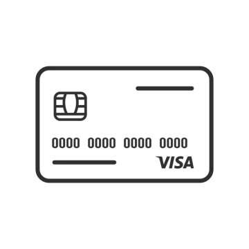 a credit card icon