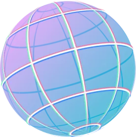 an image of a blue and green globe